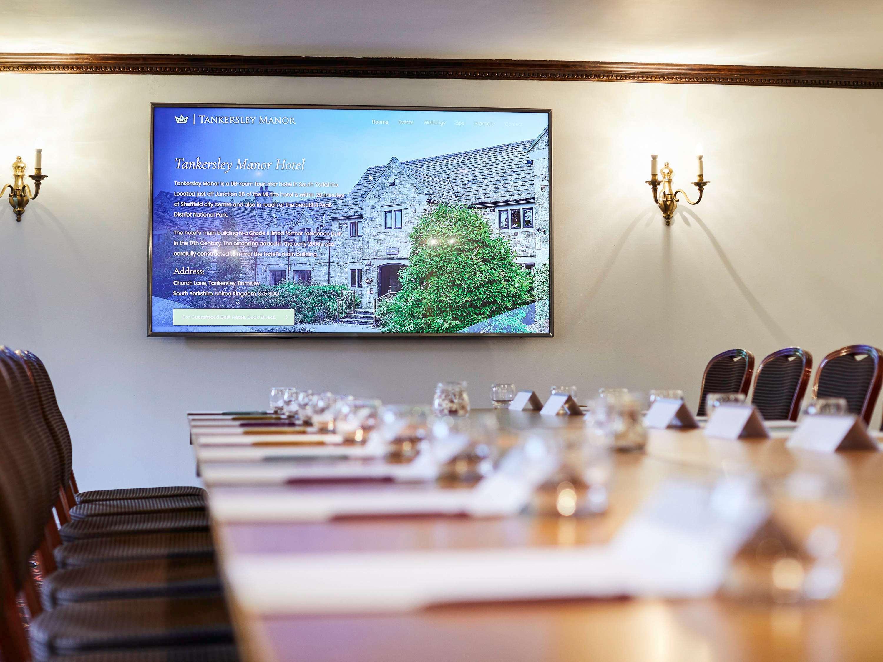เมอร์เคียว บาร์นสลีย์ แทงเกอร์สลีย์ แมเนอร์ โฮเต็ล Hotel Tankersley ภายนอก รูปภาพ